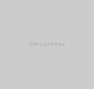 UTP-5 CU 4*2*0,4 image